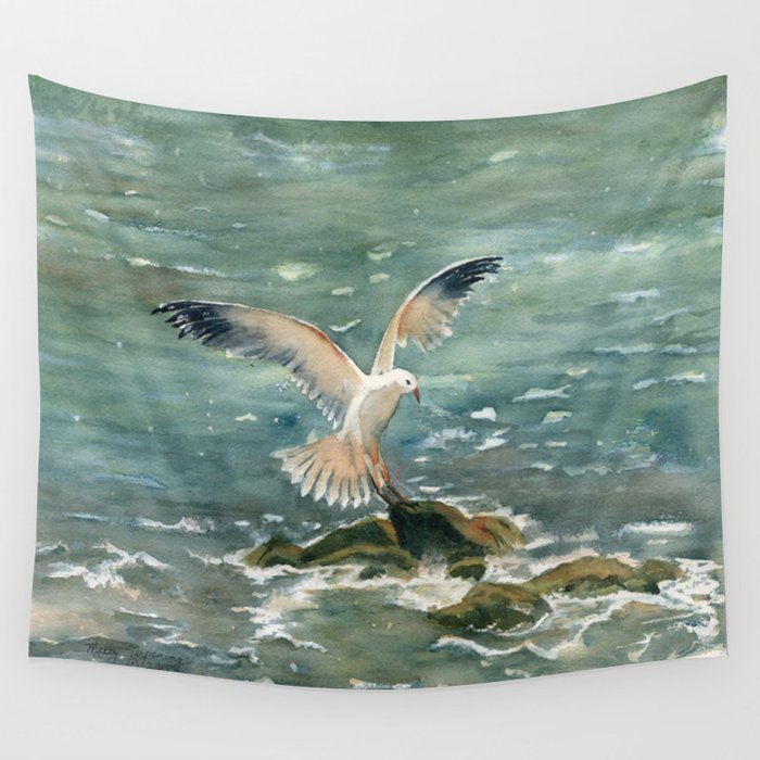 Seagull Wall Tapestry