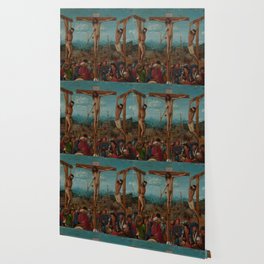 The Crucifixion by Jan van Eyck Wallpaper