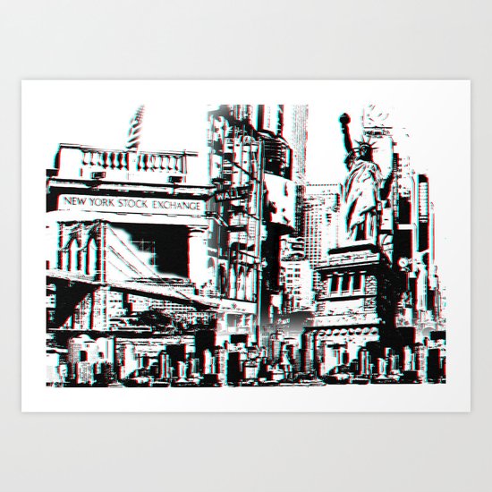 City That Inspires Art Print