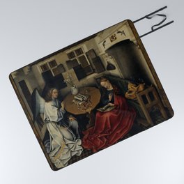 Master of Flémalle - The Annunciation Picnic Blanket