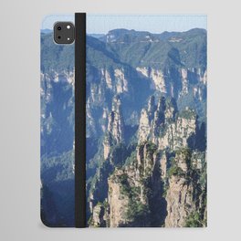 China Photography - Zhangjiajie National Forest Park Under The Blue Sky iPad Folio Case