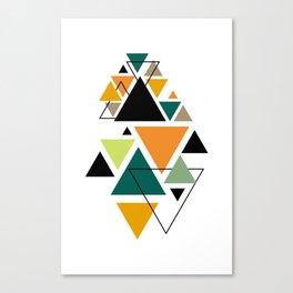 Geometric Abstract 23 Canvas Print