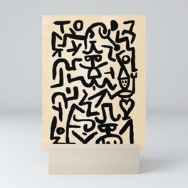 Klee's Comedians Handbill Mini Art Print