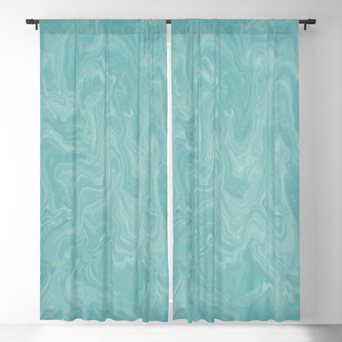 Blue marble texture. Blackout Curtain