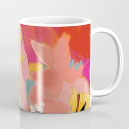 blooming abstract pink Coffee Mug