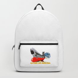 Star Blazers Backpack | Graphicdesign, Digital, Drawing, Space, Illustration 