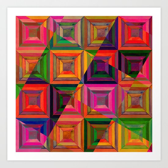geometric 03 Art Print