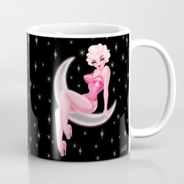 Star Gazer Pinup Girl Coffee Mug
