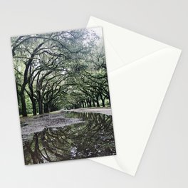 Trees Down the Road Stationery Card