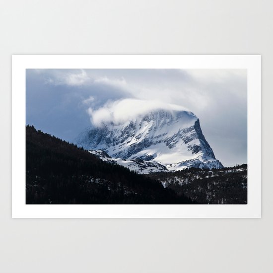 Mountain Mood III Art Print