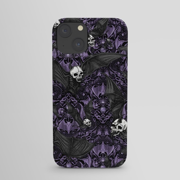 Skelebats - Royal Purple iPhone Case