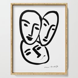 Matisse - 3 Masks Serving Tray