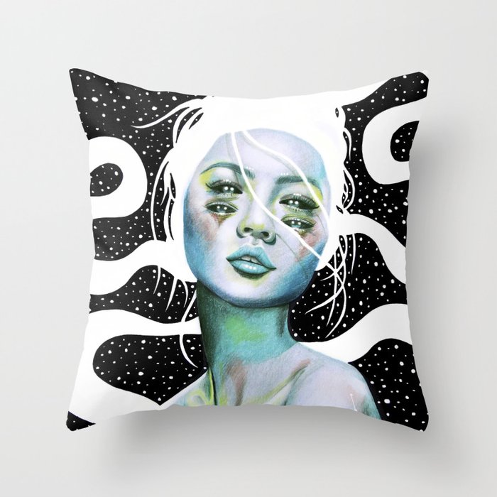 Hybrid Daughters III Throw Pillow