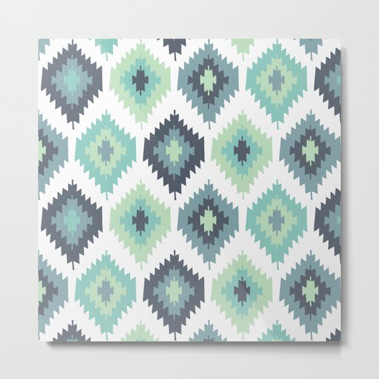 Indigo Metal Print