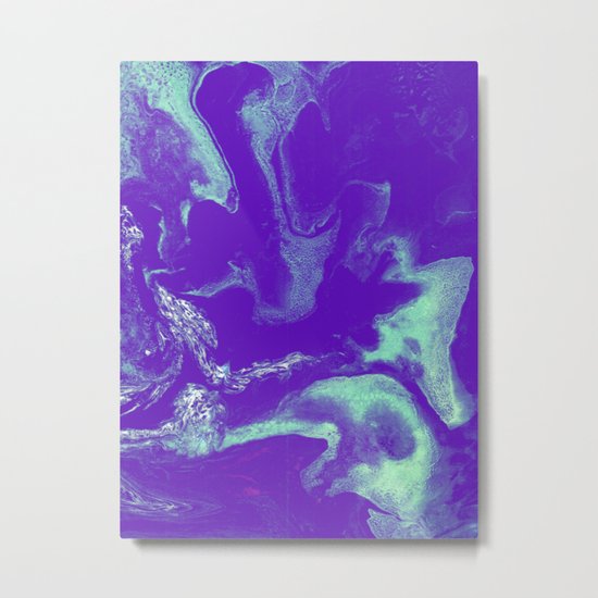 Lavender water Metal Print