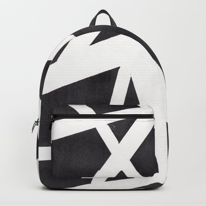 Contrast Black/White Backpack