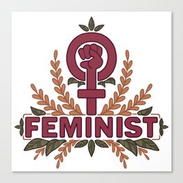 Feminist Canvas Print