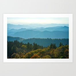 Blue Ridge Mountains | North Carolina | Travel Photography | Landscape Photography | Art Print