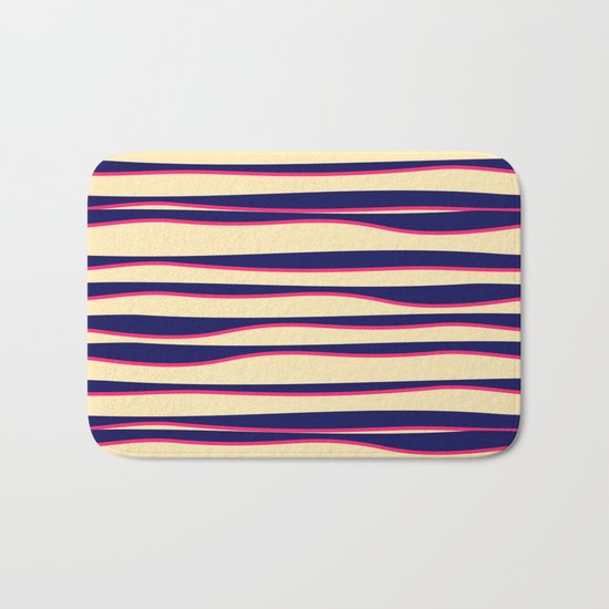 Funky Zebra Bath Mat