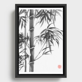 Bamboo Framed Canvas