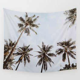 Palm Trees Wall Tapestries Society6 Palm Trees Xiv Chiang Mai Thailand Wall Tapestry