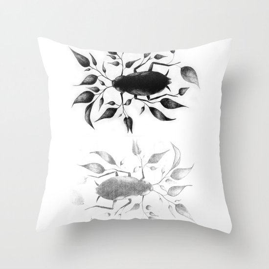 bugs Throw Pillow