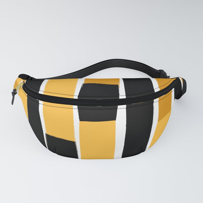 Limeao - Colorful Abstract Decorative Summer Design Pattern in Yellow  Fanny Pack