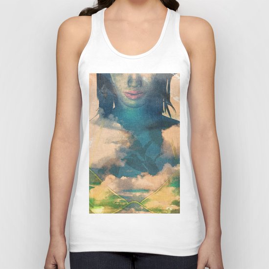 Zyx_recollection Unisex Tank Top