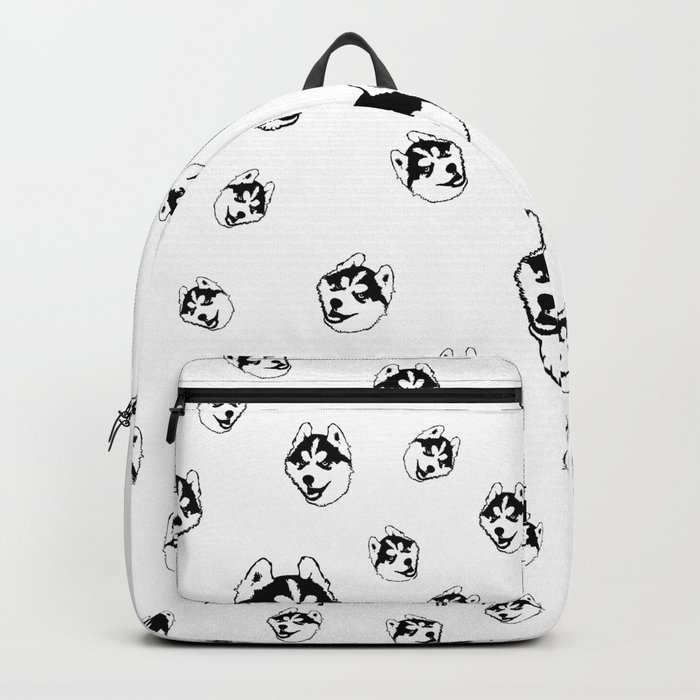 Siberian husky backpack 2025