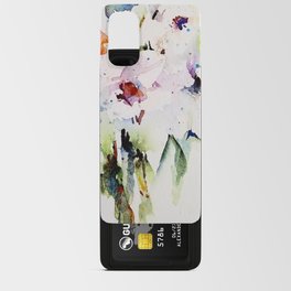 White Bouquet Android Card Case