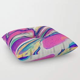 Rainbow bright Floor Pillow