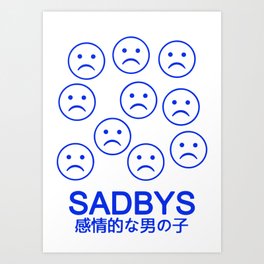 Sadboys Sadbys Art Print