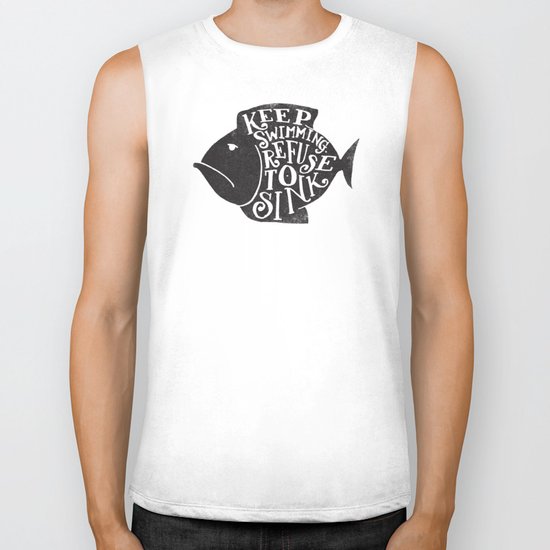 REFUSE TO SINK Biker Tank