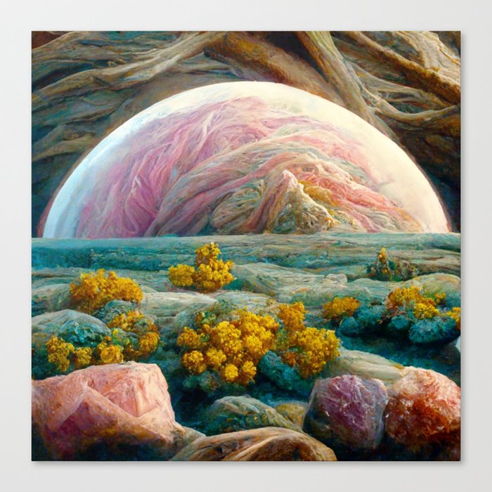 Jupiter’s edge Canvas Print