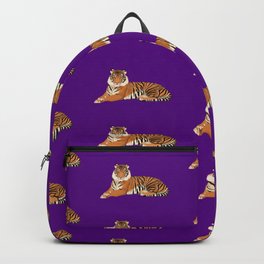 Purple Tiger Backpack | Onu, Ouachitabaptist, Tigers, Designs, Collegetigers, Tiger, Trinitydc, Lsu, Olivetnazarene, Iowawesleyan 