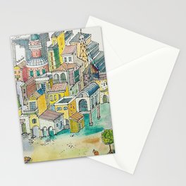 chaos on architecture Stationery Card