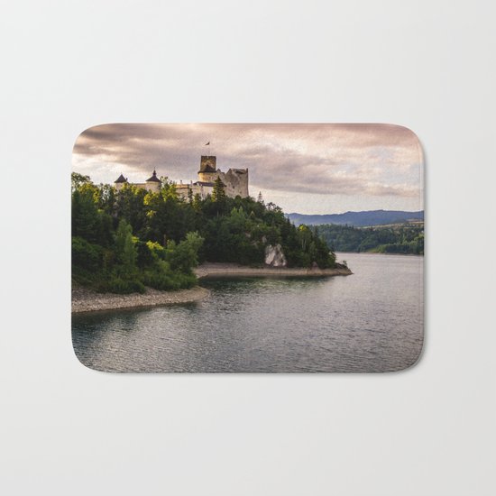 Dunajec Castle In Niedzica Bath Mat