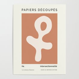 L'ART DU FÉMINISME IX — Feminist Art — Matisse Exhibition Poster Poster