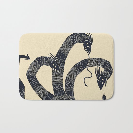 hydra(dark) Bath Mat