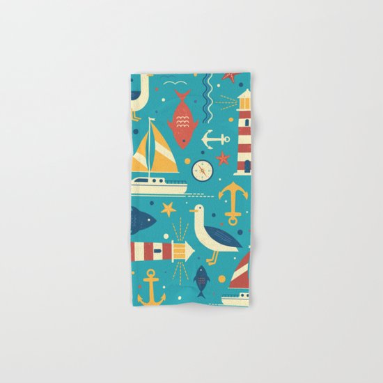 All At Sea Hand & Bath Towel