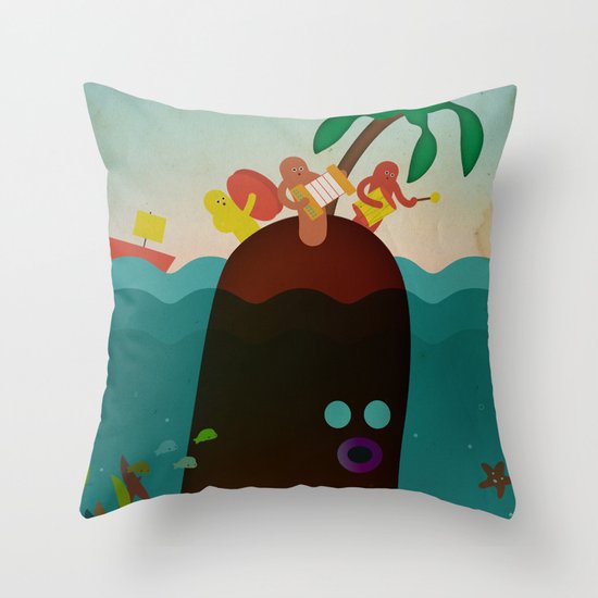 i s o l a n o Throw Pillow