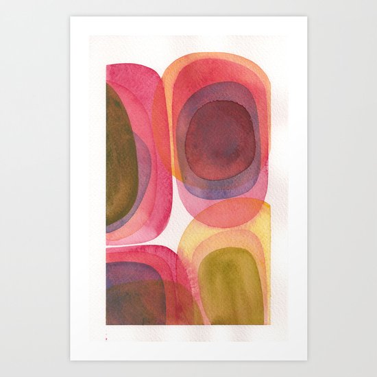 Erythrophyll II Art Print