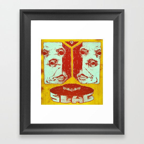Slag Box 2 Framed Art Print