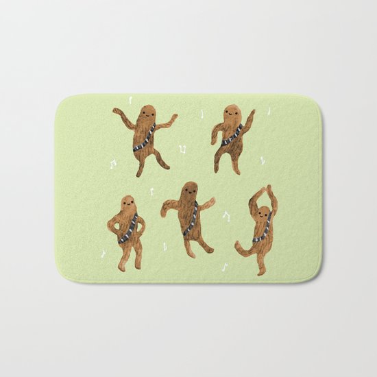 Wookie Dance Party Bath Mat