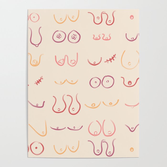 Boobies Are Beautiful Poster