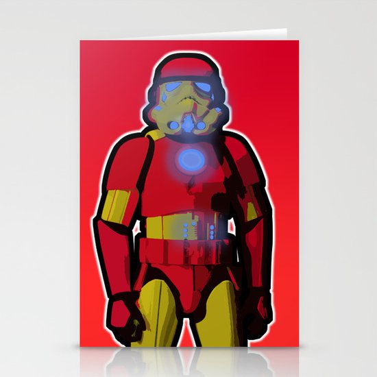 iron trooper Stationery Cards