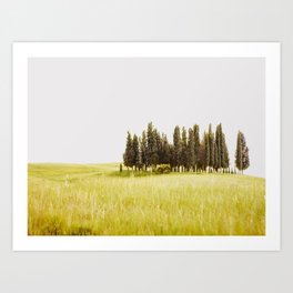 Whimsical Tuscany - Italy Landscape, Travel Photography Art Print