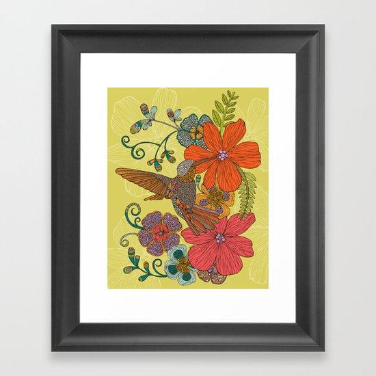 Humming Heaven Framed Art Print