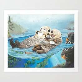 We Have Each Otter Art Print