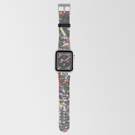 NYC Chinatown - Confetti and Manhole Apple Watch Band